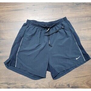 Vintage Nike Mens Large Faded Travis Scott Mini Swoosh Reflective Lined Shorts